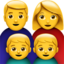 :man-woman-boy-boy: 👨👩👦👦