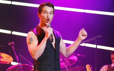 photo dated 2652008 of Boyzone's Stephen Gately in concert at the Odyssey Arena Belfast.  Photo Liam McBurneyPA Wire.jpg