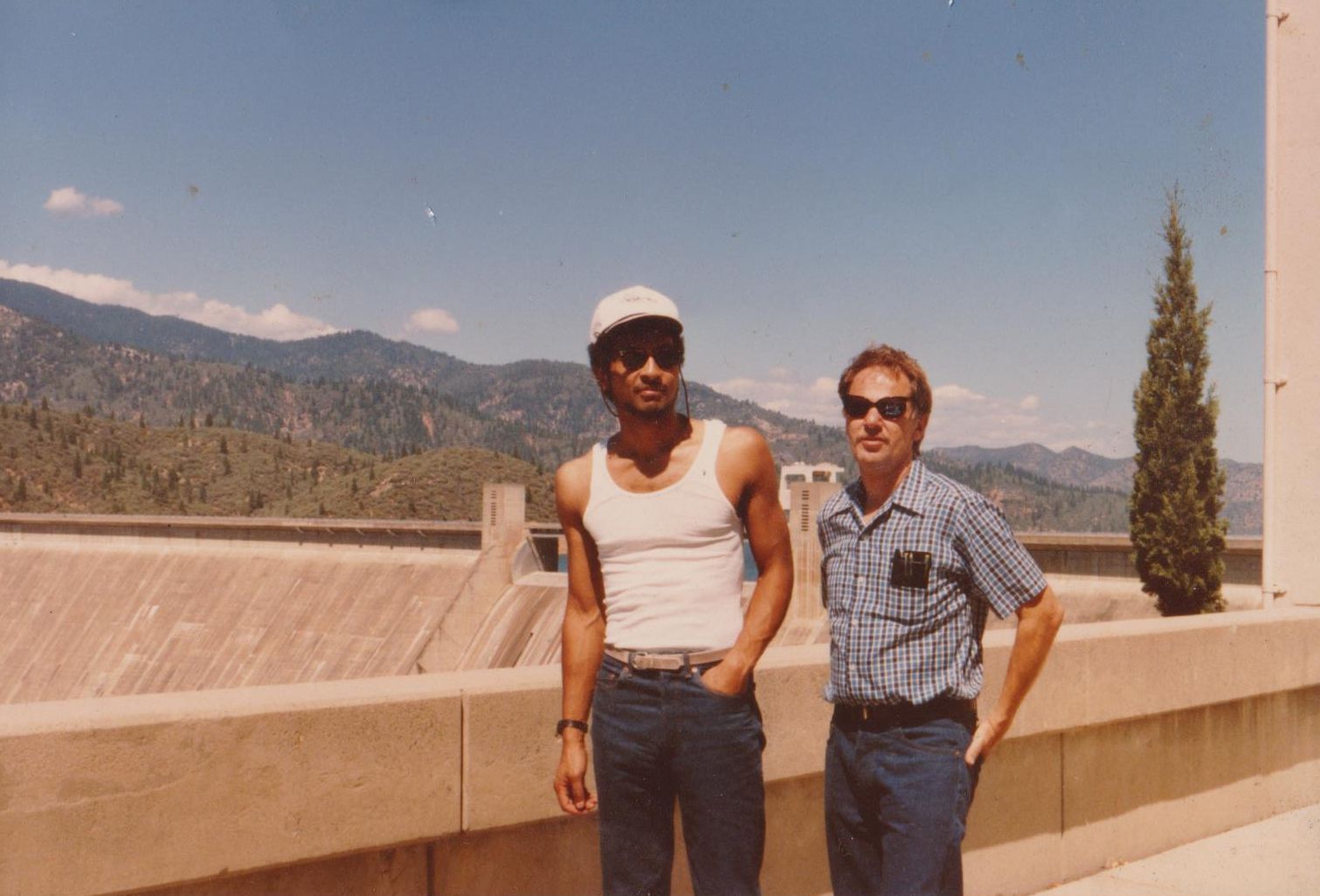 Me & Bobby - Expo '86 bound - Shasta Dam, CA (Happy then, happy now--over 34 years together, and counting!).jpg